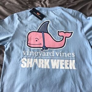 Vineyard Vines 2018 special edition Shark Week Tee